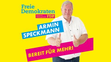 Armin Speckmann vertritt die FDP im Rat